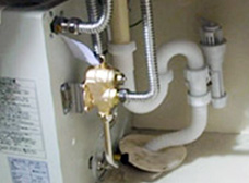 排水器具取付完了